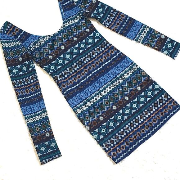 Size Small Stretchy Skin Tight Boho Dress - Picture 1 of 5